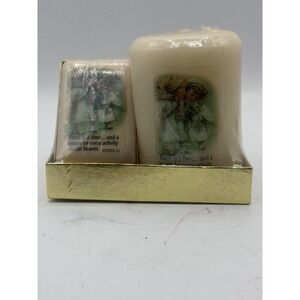 Alda's Forever Soap Gift Set Candle & Soap Ecclesiastes 3:1 Vintage New Sealed
